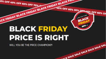 Preview of Price is Right - Black Friday Deals