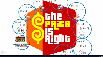 Preview of Price is Right! Math Addition Game