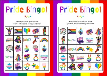 35X Pride Month LGBTQ Game Quiz Cards. Digital Download PDF. -  Norway