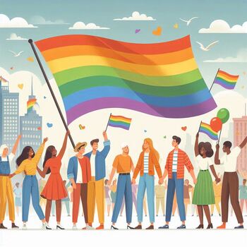 Preview of Pride Month: LGBTQ+ Movies/Docs Viewing Guide/Resources BUNDLE