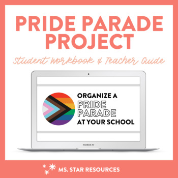 Preview of Pride Month Project | EOY June Printable | Student Workbook