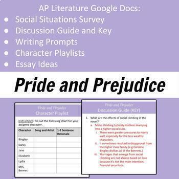 pride and prejudice ap lit essay