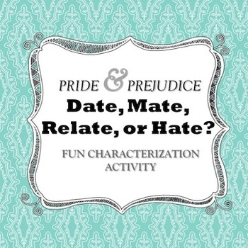 characterization pride and prejudice