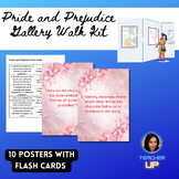 Pride and Prejudice Gallery Walk Kit