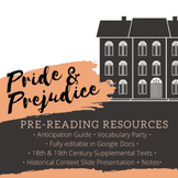 Pride and Prejudice: Intro to Jane Austen, Anticipation Gu