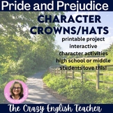 Pride and Prejudice Printable Characterization  Lesson Uni