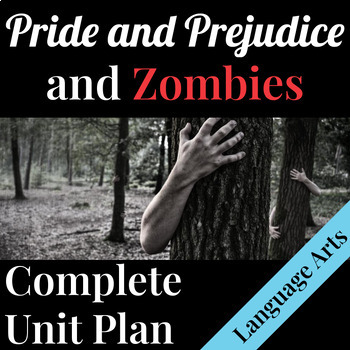 Preview of Pride and Prejudice & Zombies Unit Plan | Victorian England | No Prep