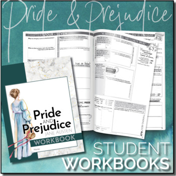 Preview of Pride and Prejudice by Jane Austen: Student Workbooks