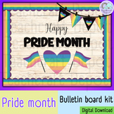 Pride month Bulletin Board Kit / Door decor 01