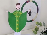 Priest Paper Doll with Vestments