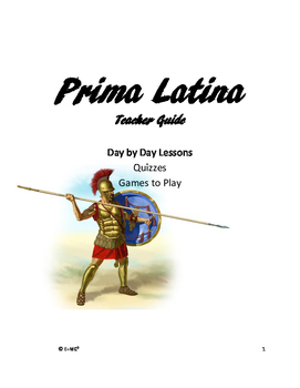 Preview of Prima Latina Teacher Guide