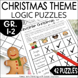 Christmas Logic Puzzles & Critical Thinking Skills Activit