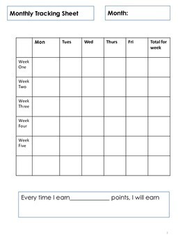 Primary Behavior Charts/ Data Collection by Joy in Teaching | TpT