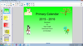 Primary Calendar 2015-2016