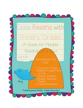 Preview of Primary Close Reading