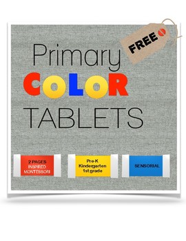 Preview of Primary Color Tablets