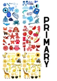 Primary Colors Visual Idea Sheets