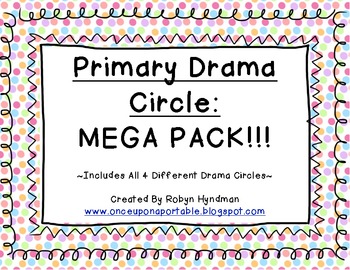 Preview of Primary Drama Circle *** MEGA PACK ***