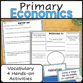 Needs and Wants | Goods and Services Economics Activities