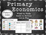Needs and Wants Goods and Services Activities for Personal
