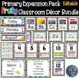 Primary Expansion Pack Fruity Classroom Decor Bundle