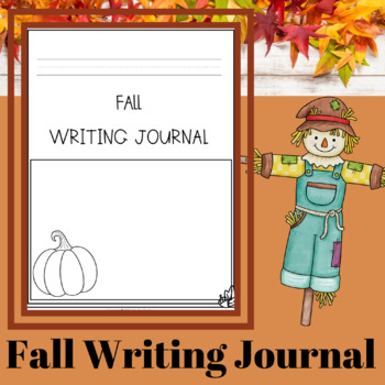 Preview of Whimsical Words of Autumn: Primary Fall Writing Journal | No Prep Prompts