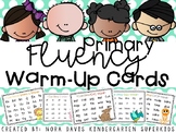 Primary Fluency Warm-Up Cards