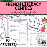 Primary French Fall Literacy Centres | Les centres de litt