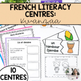 Primary French Kwanzaa Literacy Centres | Les centres de l