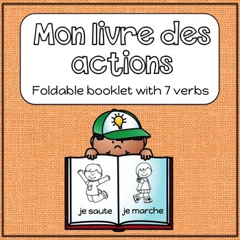 Preview of Primary French Verb Booklet / Colouring Book