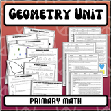 Primary Geometry Unit | Detailed Lesson Plans, Printable H