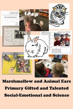 Preview of Primary Gifted and Talented Social Emotional MARSHMALLOW Respecting Differences