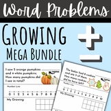 Primary Grade Word Problem Bundle with Addition and Subtraction Math Centers