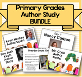 Primary Grades Author Study BUNDLE