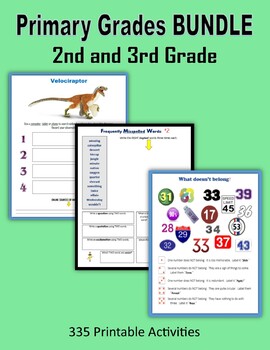 Preview of Primary Grades BUNDLE