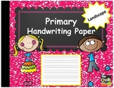 Primary Handwriting Paper - Landscape