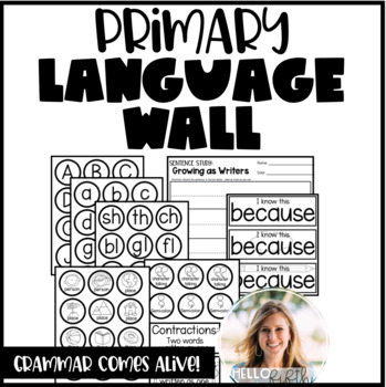 Preview of Primary Interactive Language Wall