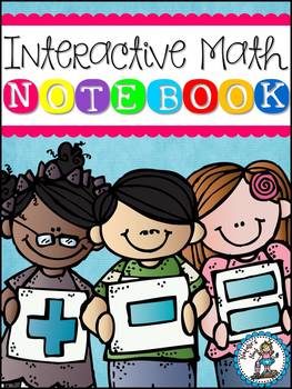 Preview of Primary Interactive Math Notebook {For the Whole Year!}