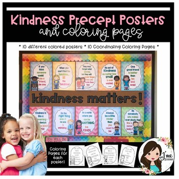 Kindness Primary Precepts by J'me Designs | TPT