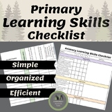 Primary Learning Skills Checklist | Report Cards | Ontario