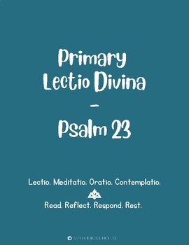 Preview of Primary Lectio Divina - Psalm 23