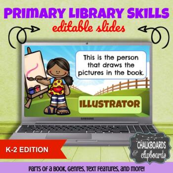 Preview of Primary Library Skills