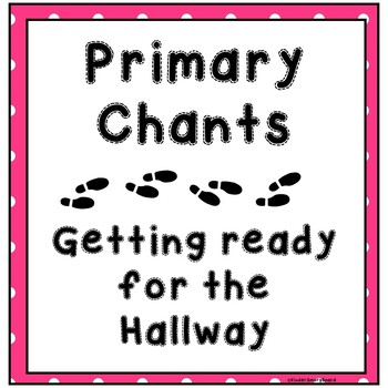 Preview of Primary Line Chants- Bubbles and Duck Tails for the Hallway