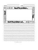 Primary Lined Math Journal Paper