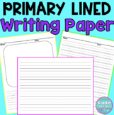 Primary Lined Writing Paper