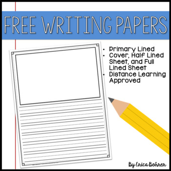 Lined Paper Full & Half-Page by So Simple First Grade