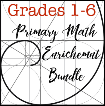 Preview of Primary Math Enrichment Bundle - Problem Solving Challenges