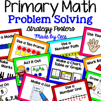 maths problem solving strategies primary school