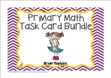Primary Math Task Card Bundle