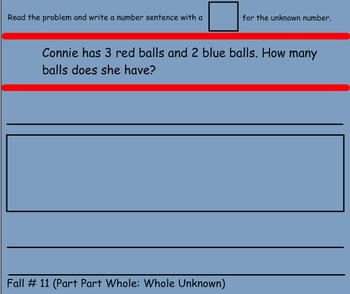 Preview of Primary Math Word Problems Set 1
